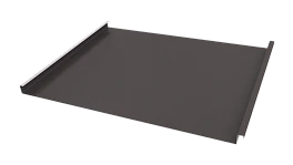 Фальцевая кровля 562/550x0,45 мм, 8019 серо-коричневый матовый