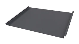 Фальцевая кровля 562/550x0,45 мм, 7024 графитовый серый матовый