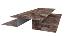 Планка стыковочная сложная 75x2000 мм, Дикий камень