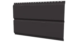 Л-брус 264/240x0,4 мм, 8019 серо-коричневый глянцевый