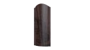 Штакетник Европланка 126x0,45 мм, Морёный дуб 3D