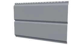 Л-брус 264/240x0,45 мм, 7040 серое окно глянцевый