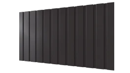 Профнастил С10 1155/1100x0,5 мм, 8019 серо-коричневый глянцевый